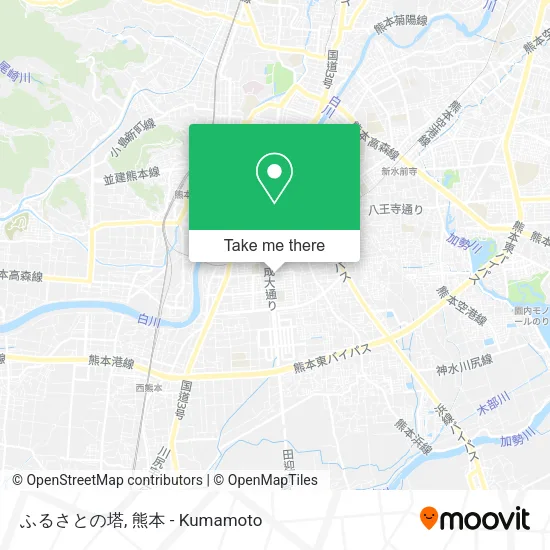 ふるさとの塔 map