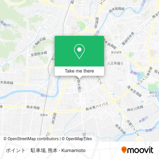 ポイント　駐車場 map
