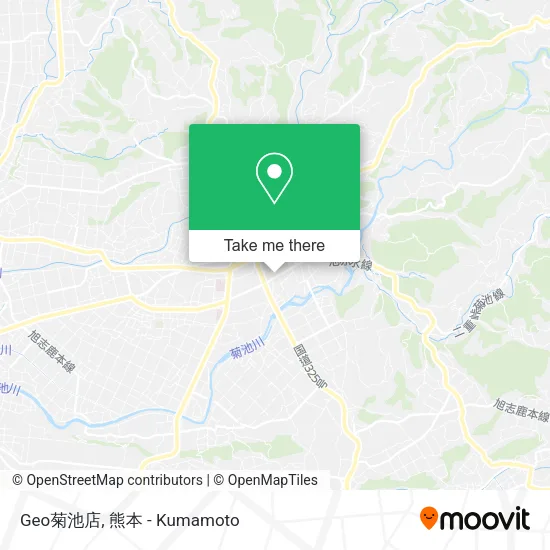 Geo菊池店 map
