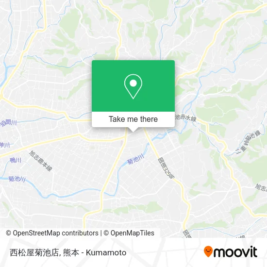西松屋菊池店 map