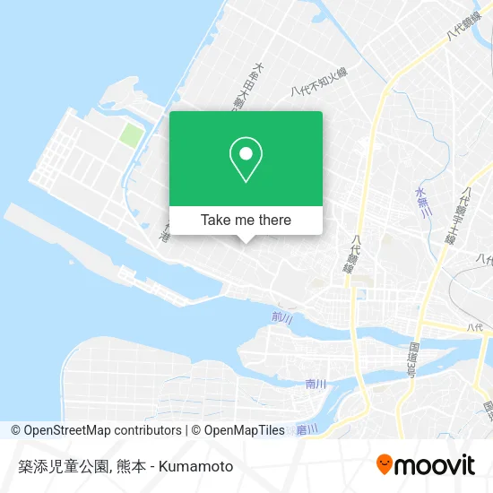 築添児童公園 map