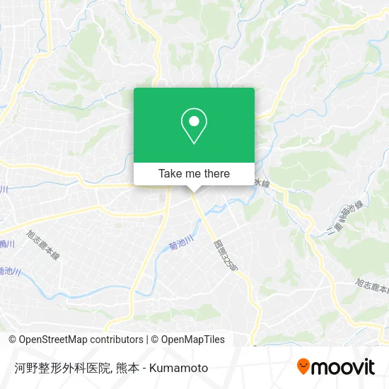 河野整形外科医院 map
