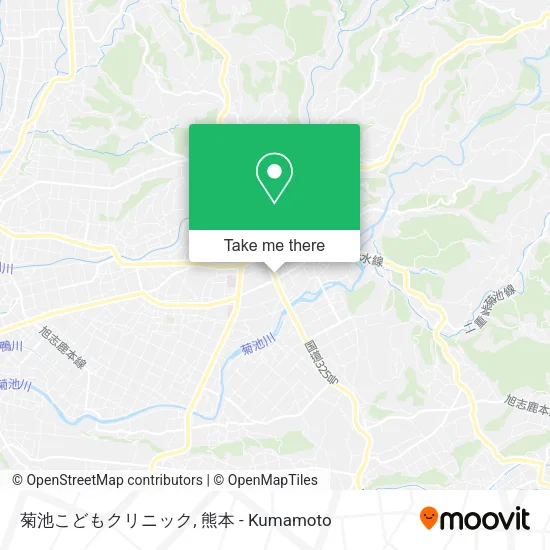 菊池こどもクリニック map