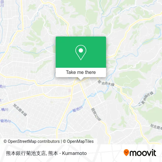 熊本銀行菊池支店 map