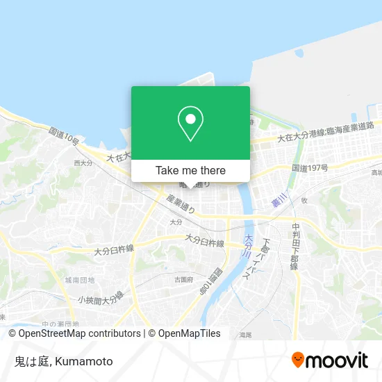 鬼は庭 map