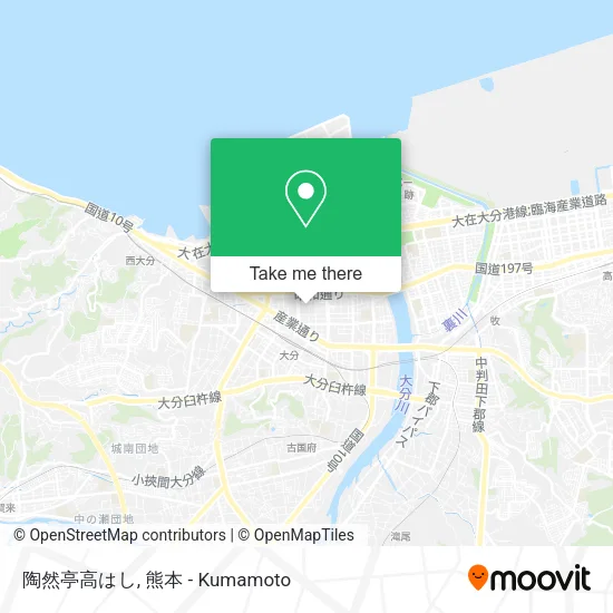 陶然亭高はし map