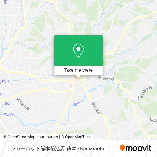 リンガーハット熊本菊池店 map