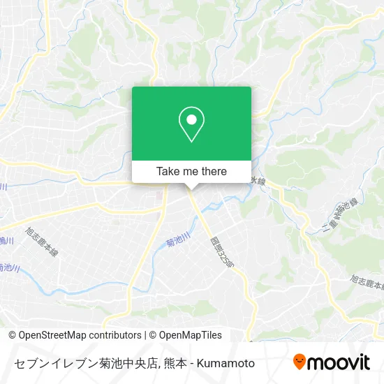 セブンイレブン菊池中央店 map
