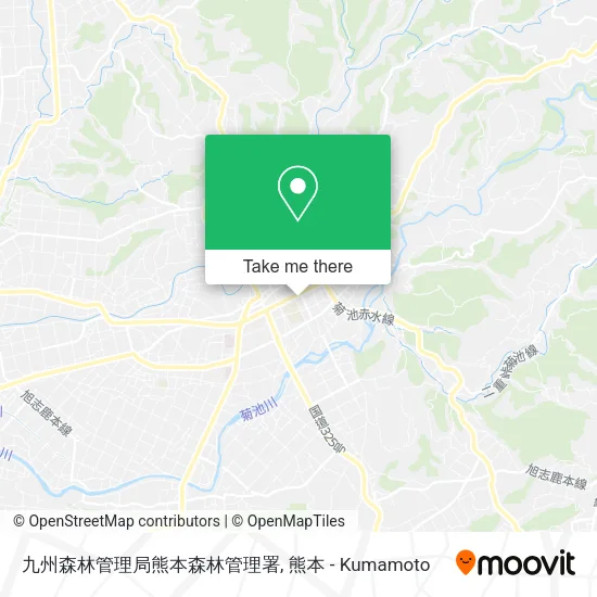 九州森林管理局熊本森林管理署 map