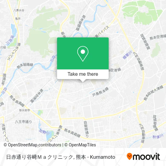 日赤通り谷﨑Ｍａクリニック map