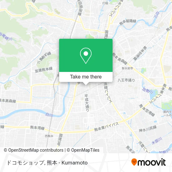 Docomo Shop map