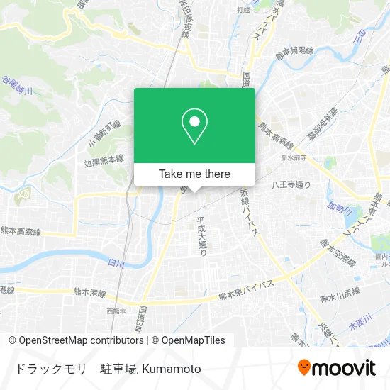 Drug Mori Parking map