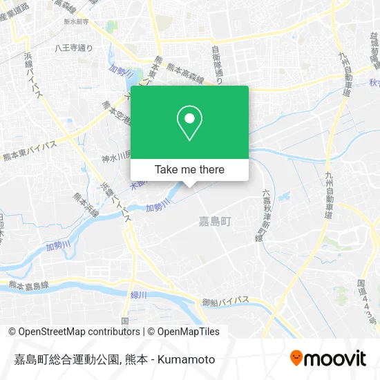 嘉島町総合運動公園 map