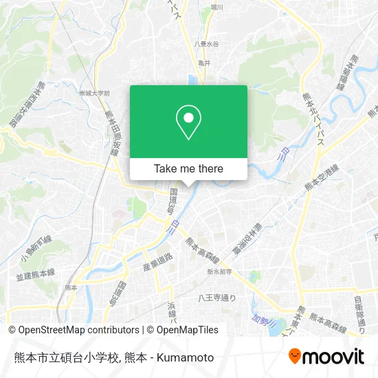熊本市立碩台小学校 map