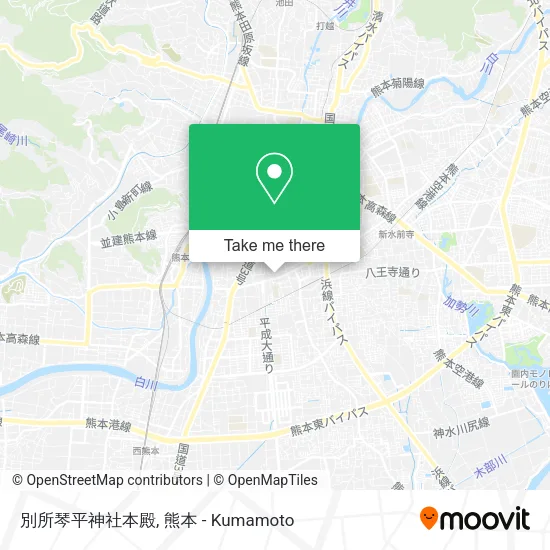 別所琴平神社本殿 map