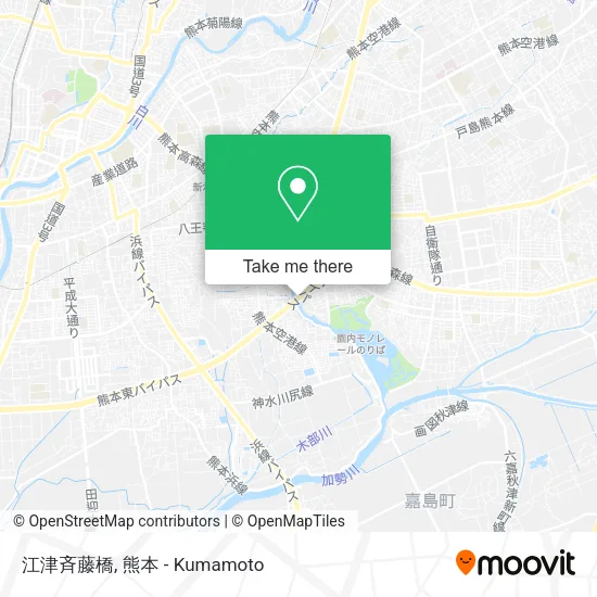 江津斉藤橋 map