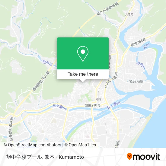 旭中学校プール map