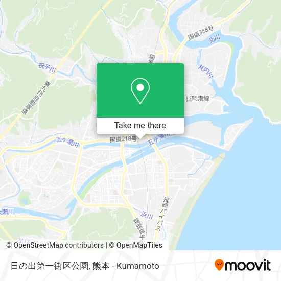 日の出第一街区公園 map