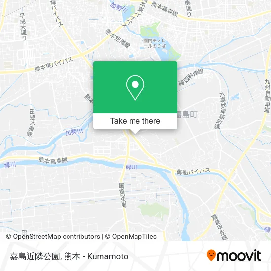 嘉島近隣公園 map
