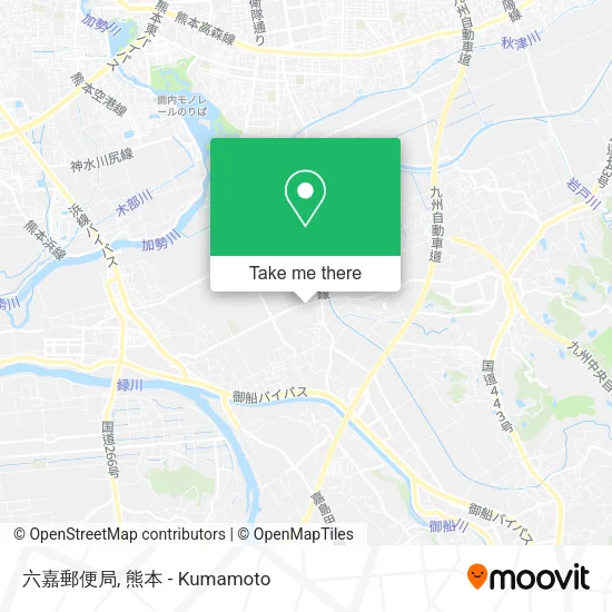 六嘉郵便局 map