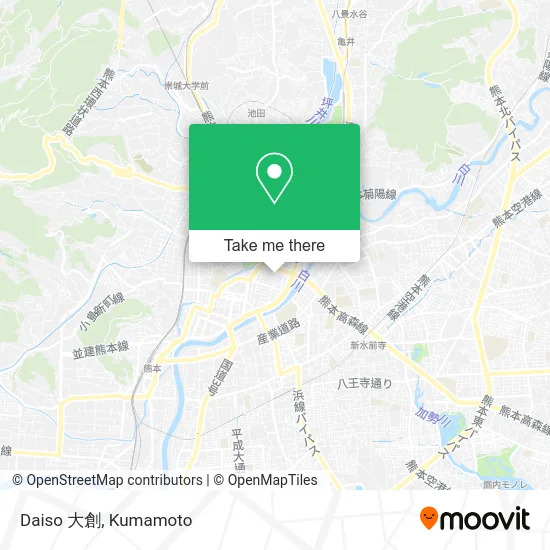 Daiso 大創 map