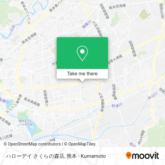 ハローデイ さくらの森店 map