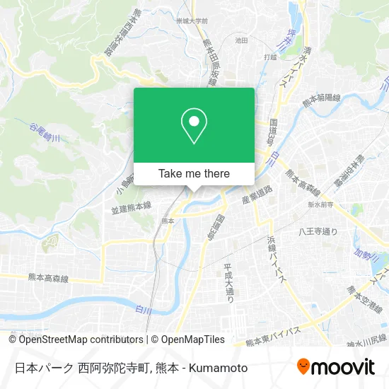 日本パーク 西阿弥陀寺町 map