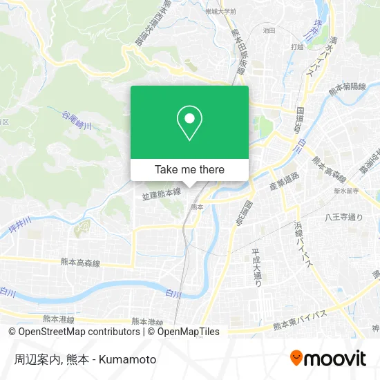 周辺案内 map