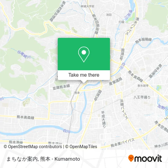 まちなか案内 map