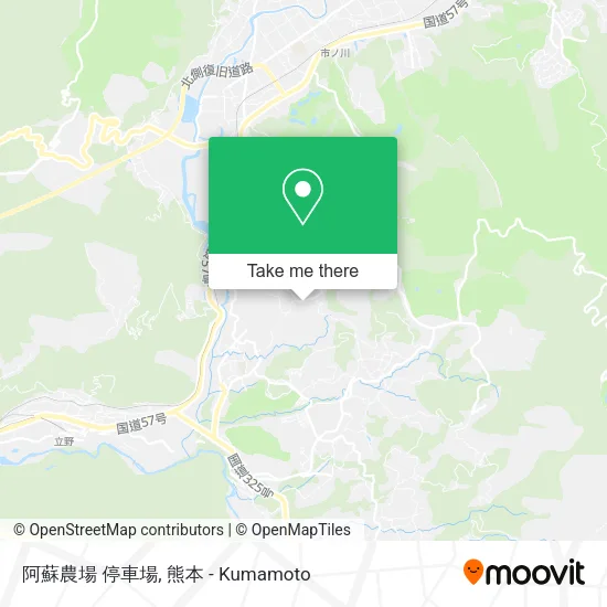 阿蘇農場 停車場 map