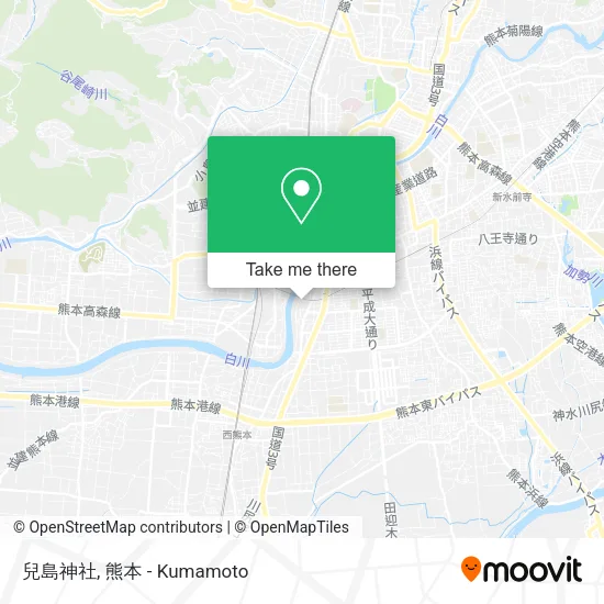 兒島神社 map