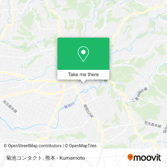 菊池コンタクト map