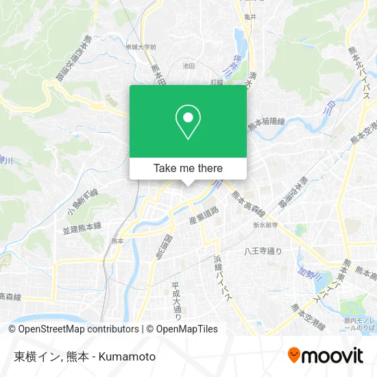 東横イン map