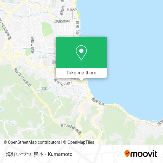 海鮮いづつ map