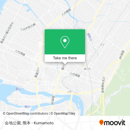 会地公園 map