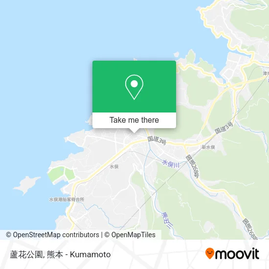 蘆花公園 map