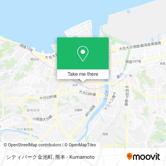 シティパーク金池町 map