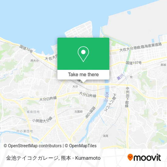 金池テイコクガレージ map