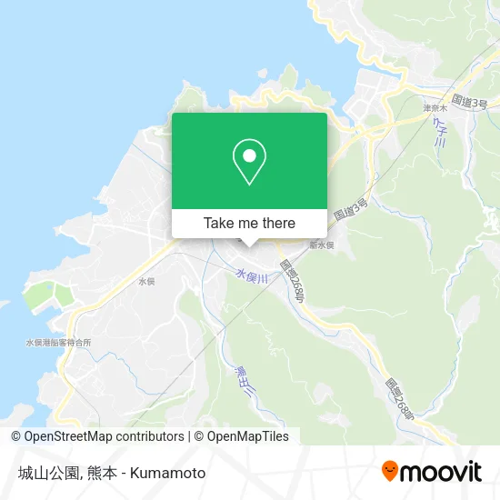 城山公園 map