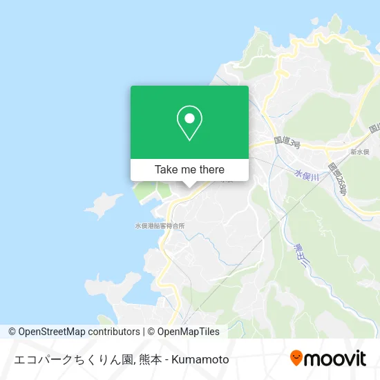 エコパークちくりん園 map