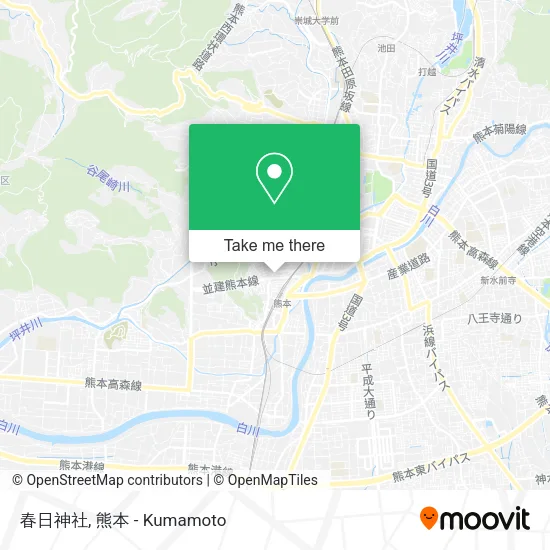 春日神社 map