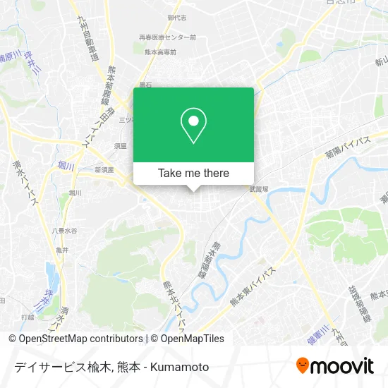 デイサービス楡木 map
