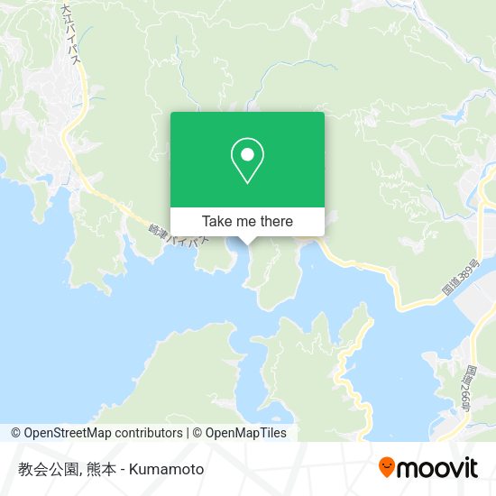 教会公園 map