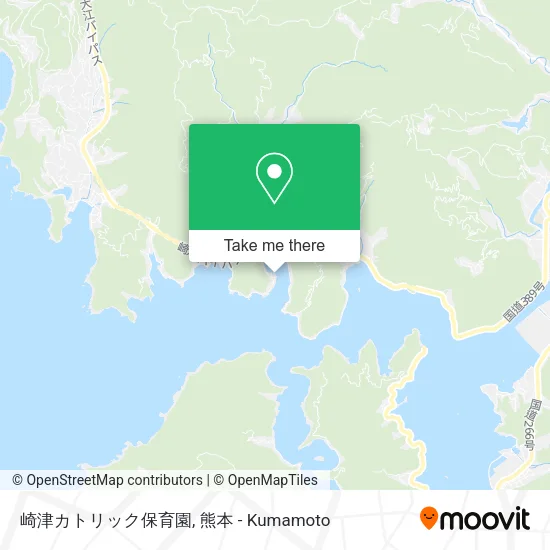 崎津カトリック保育園 map