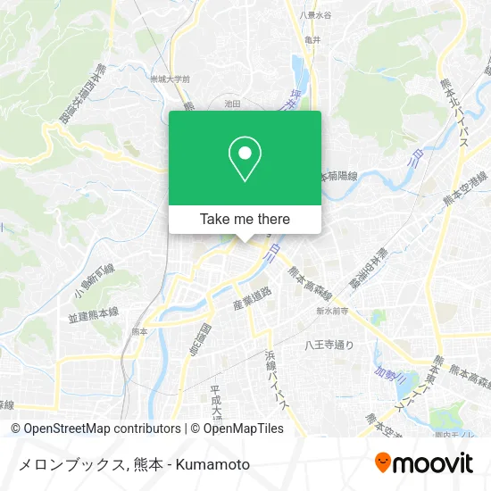 メロンブックス map