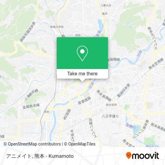 アニメイト map