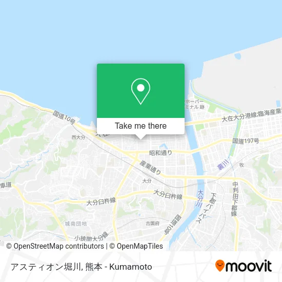 アスティオン堀川 map