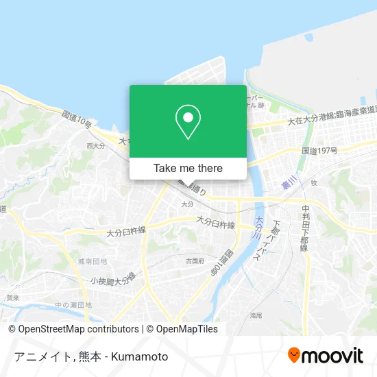 アニメイト map