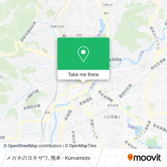 メガネのヨネザワ map