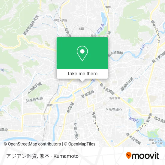 アジアン雑貨 map